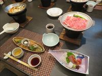 山代旅館の夕食