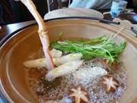 蟹のしゃぶしゃぶ